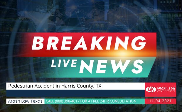 [11-04-2021] Harris County, TX - Pedestrian Killed on Katy Freeway After Being Struck by Vehicle