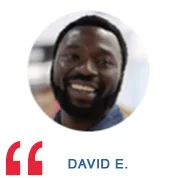 Testimonial DAVID-E