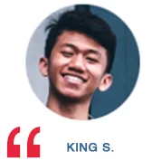 Testimonial KING-S