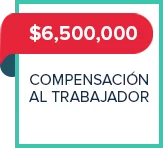 $6,500,000 - compensación al trabajador